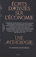Écrits d'artistes sur l'économie, une anthologie